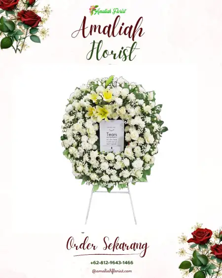 Krans Bunga Duka Plerean